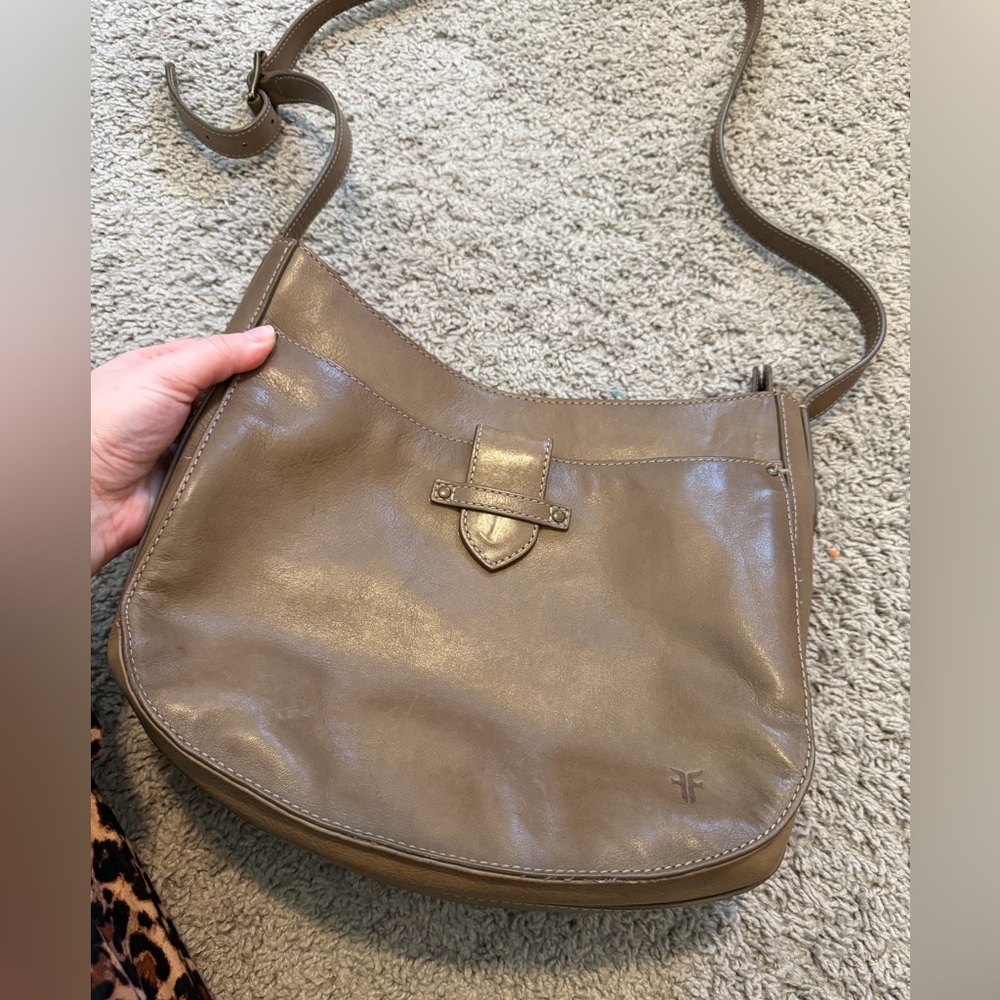 Authentic Frye Leather Shoulder Bag